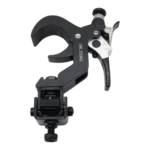 ProX Quick 90º folding XPress trigger truss clamp with black finish showing quick press mechanism