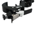 ProX Quick 90º Folding XPress Trigger Truss Clamp black finish side profile showing trigger mechanism