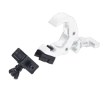 ProX quick release sliding truss clamp mounting adapters set showing clamp mechanism and adjustment details