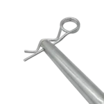 ProX R Clip safety pins installed on conical truss connection point, pack of 50