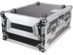 ProX Rane Seventy-Two mixer road case with laptop shelf dimensional diagram and specifications