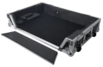ProX flight case for RANE ONE DJ controller showing protective foam interior and hardware detail