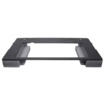 ProX replacement top face plate for RANE ONE DJ control tower podium in black finish, detail view