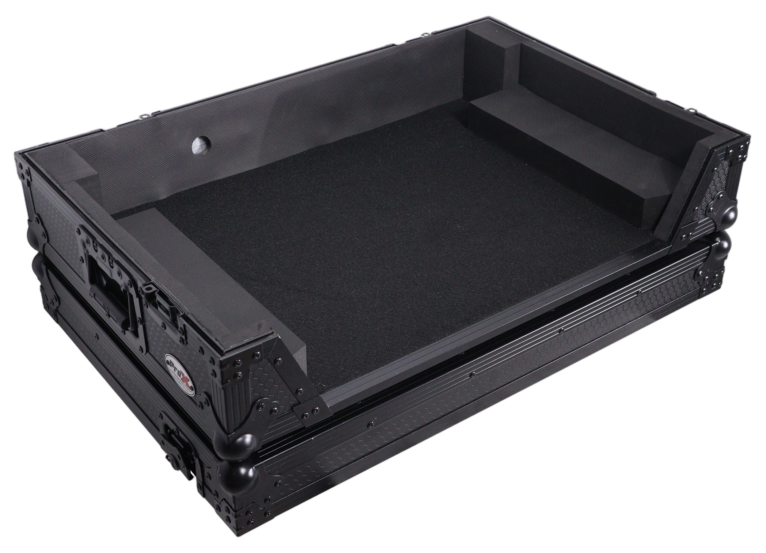 ProX Flight Case RANE SYSTEM ONE DJ Controller Rear Panel ProX flight case for RANE SYSTEM ONE DJ controller showing rear panel connections and cable management