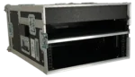 ProX Regie 4 flight case dimensional diagram showing 19-inch 3U rack specifications and measurements