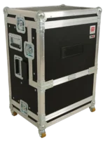 ProX flight case Regie 4 Roland VR-4HD 19 inch 3U mixer case dimensional specifications diagram