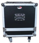 ProX road case protecting full-size Chauvet Nimbus dry ice machine in professional application