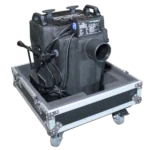 ProX road case for Chauvet Nimbus dry ice machine, protective transport case side view