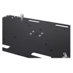 ProX 24 by 30 inch rolling base plate with locking casters dimensional diagram specifications