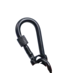 ProX 30-inch black safety cable with galvanised steel wire and PVC jacket close-up detail