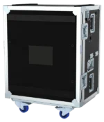 ProX Santosom flight case for Waves eMotion LV1 Live Classic mixer with dimensional specifications diagram