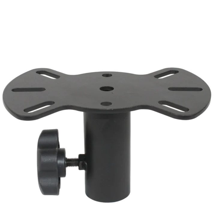 ProX slotted mounting plate tray with precision slot detail for speaker and moving head mounting
