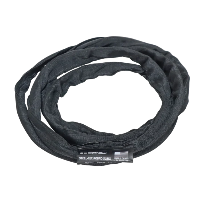 ProX 6ft SpanSet SteelTex round stage sling with aircraft steel cable rigging equipment