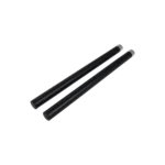 ProX 20 inch speaker extension poles set with M20 thread adapter and black finish