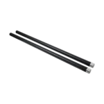 ProX 36-inch speaker extension poles pair with M20 thread adapter and black finish, 200 lb capacity