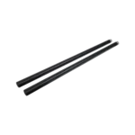ProX 36 inch speaker extension poles set with M20 thread adapter and black finish