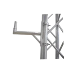 ProX speaker mounting pole extension with dual 2-inch truss clamps and 220 lbs load capacity