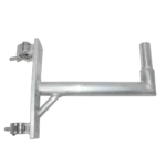 ProX 14-inch speaker mounting pole extension with dual 2-inch truss clamps for F31 F32 F34 truss systems