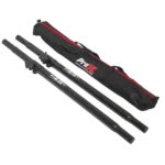 ProX adjustable speaker pole mounts set of two with carrying bag, 32 to 63 inch range
