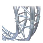 ProX square frame circular truss 4 segments 6.56 ft dimensional specifications and measurements