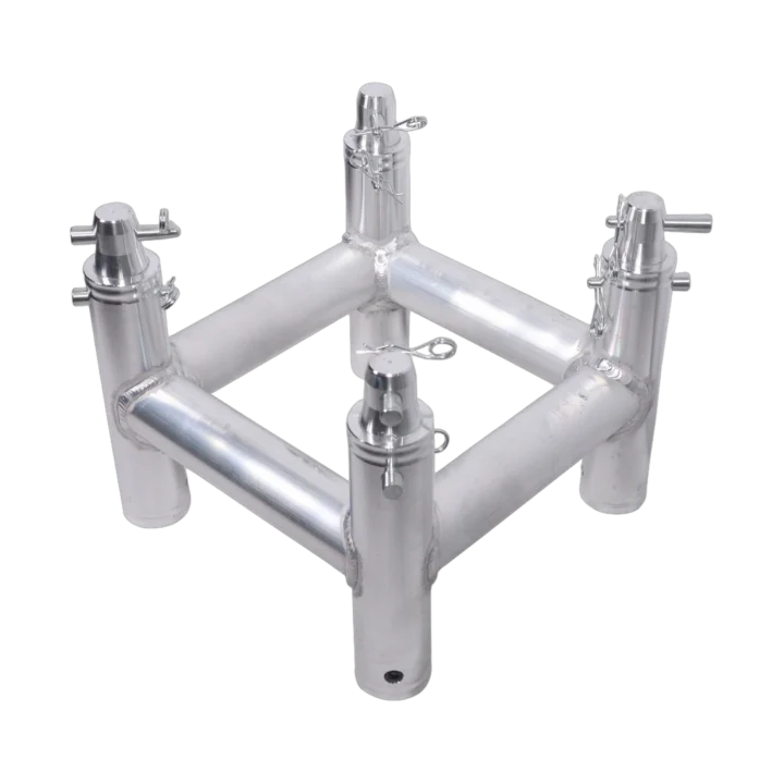 ProX square truss segment 0.68 feet aluminum construction front angle view