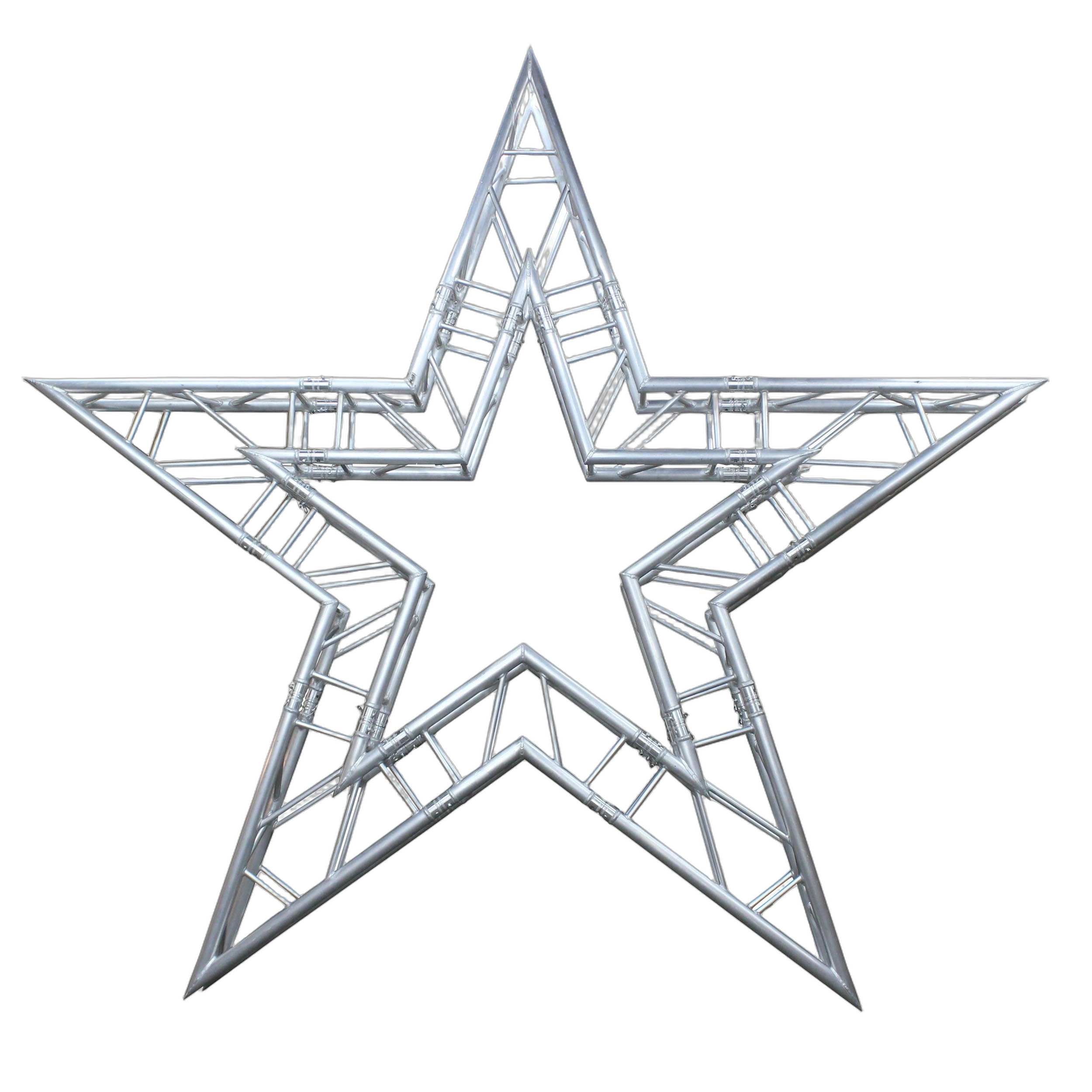 ProX 10.82 FT Square Truss Star Segment Main View ProX 10.82 foot diameter square truss star segment with 10 sections displayed in full assembly