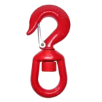 ProX steel alloy swivel eye hook with 1-ton load capacity, 360-degree rotation design