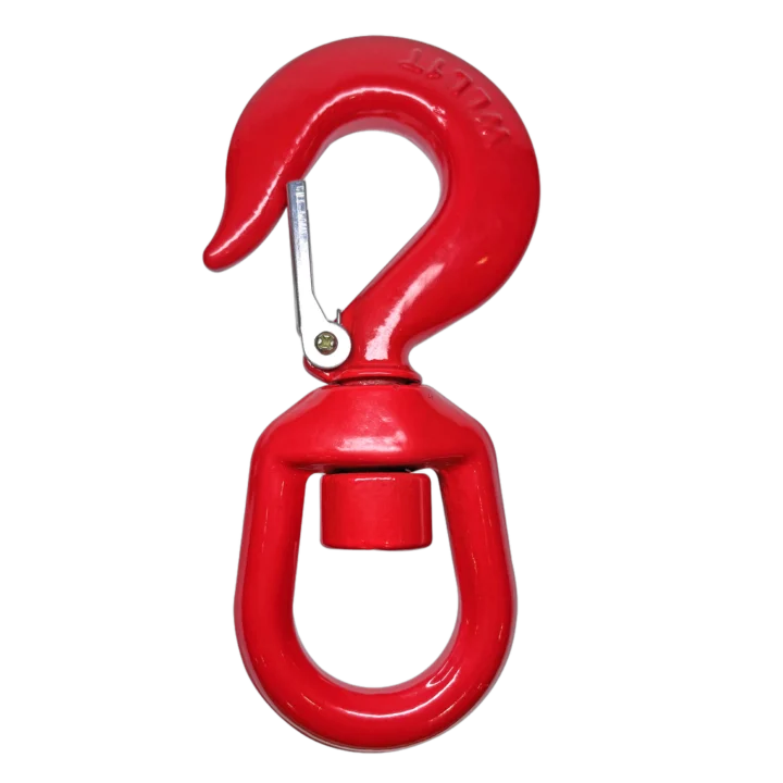 ProX steel alloy swivel eye hook with 1-ton load capacity, 360-degree rotation design