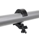 ProX self-locking M10 truss clamp with big wing mounted on aluminum truss tube in professional stage setup
