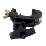 ProX T-C12H-BLK self-locking M10 truss clamp with big wing detail showing aluminum construction and locking mechanism