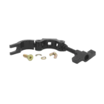 ProX T-C4SH-BLK slim O-clamp with big wing knob mounted on aluminum tube truss