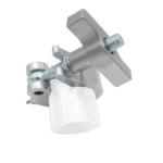 ProX T-C4SH slim O-clamp aluminum clamp with big wing knob detail view showing M10 bolt mechanism