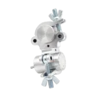 ProX T-C6S dual swivel O-clamp dimensional specifications and measurements diagram