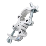 ProX T-C6S dual swivel O-clamp aluminum tube clamp with 660 lbs capacity front view