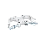 ProX T-C6S dual swivel O-clamp aluminum tube clamp rear panel view showing swivel mechanism