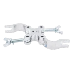 ProX T-C6S dual swivel O-clamp aluminum tube clamp side profile showing swivel mechanism