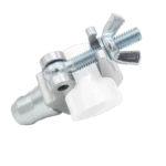 ProX T-C7S half coupler combo pro clamp rear panel showing mounting hardware and load rating specifications