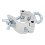 ProX T-C8 aluminum truss clamp with eyebolt attachment, 750 lbs capacity detail