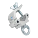 ProX T-C8 aluminum truss clamp with eyebolt attachment and 750 lbs capacity rating