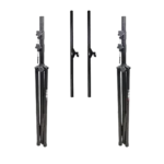 ProX T-LS32M lighting stand I-beam section detail showing adjustable height mechanism and construction