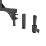 ProX XT-CRANK14FT220 telescopic C-shape support stand with crank mechanism for line array speakers