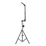 ProX telescopic C-shape support stand with crank mechanism for small line array speakers, detail view