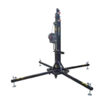 ProX top loading lifting tower with 496 lbs capacity and 21.06 ft maximum height, front view