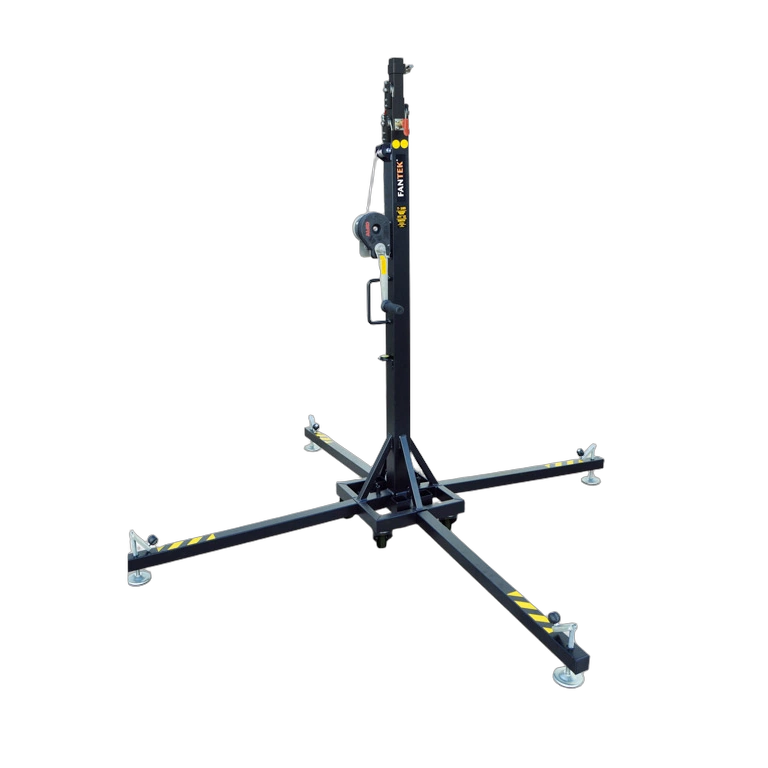 ProX Top Loading Lifting Tower 330 lbs Capacity Front View ProX top loading lifting tower with 330 lbs capacity and 17.15 ft maximum height, front view