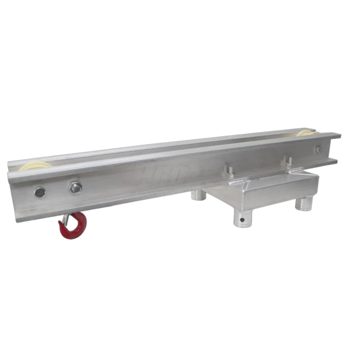 ProX 1 meter top truss section with motor mounting plate and rigging hardware