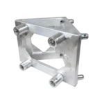 ProX triangle junction box designed for F34 box truss systems, showing connector interface and mounting points