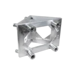 ProX triangle junction box for F34 box truss showing connection points and mounting hardware detail