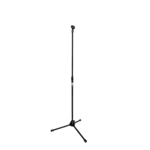 ProX tripod microphone stand with boom arm mounted in professional studio recording setup