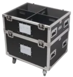 ProX TruckPax 5 tier utility ATA flight case with dividers and casters in professional studio setting