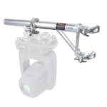 ProX 24-inch truss arm extension pole featuring dual self-locking clamps and 2-inch OD tubing
